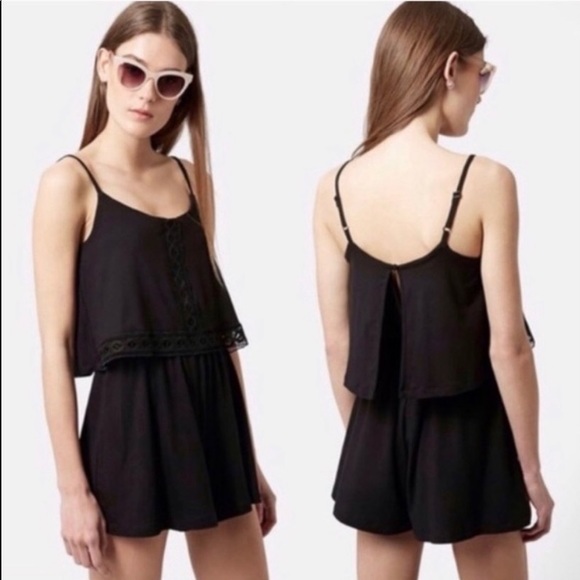 Top shop black romper - Picture 1 of 4
